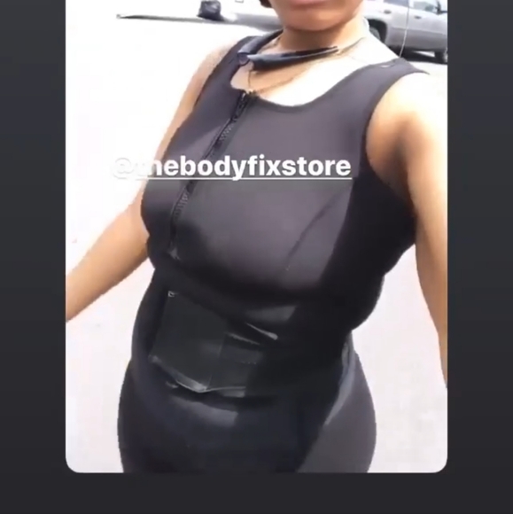 Gently used-- Body Fix Waist Trainer Vest-Bodied Babe - Picture 2 of 5